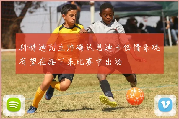 科特迪瓦主帅确认恩迪卡伤情乐观有望在接下来比赛中出场